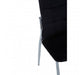 Tamzin Black Velvet High Back Dining Chair - Modern Home Interiors