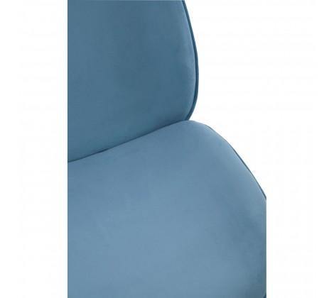 Tamzin Blue Winged Gold Finish Dining Chair - Modern Home Interiors