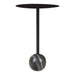 Rabia Black Marble Base Side Table - Modern Home Interiors