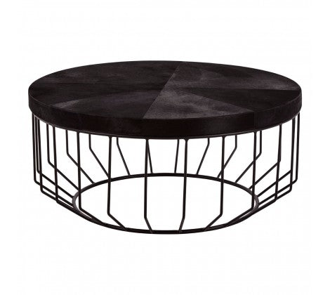 Kensington Townhouse Black Top Coffee Table - Modern Home Interiors