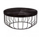 Kensington Townhouse Black Top Coffee Table - Modern Home Interiors