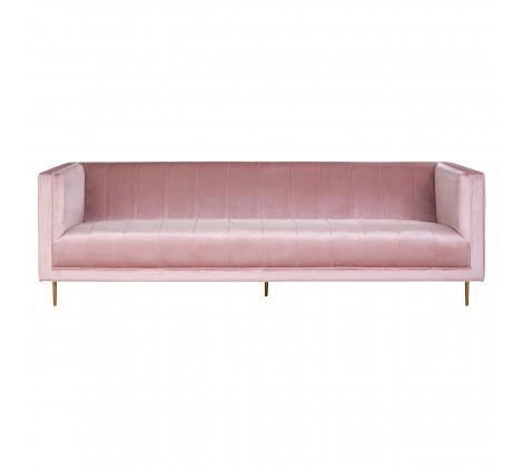 Otylia 3 Seat Pink Sofa - Modern Home Interiors