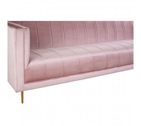 Otylia 3 Seat Pink Sofa - Modern Home Interiors