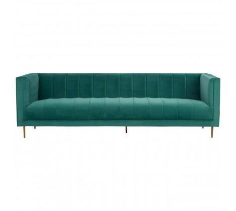 Otylia 3 Seat Green Sofa - Modern Home Interiors