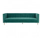 Otylia 3 Seat Green Sofa - Modern Home Interiors