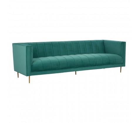 Otylia 3 Seat Green Sofa - Modern Home Interiors