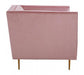 Otylia Pink Armchair - Modern Home Interiors