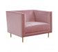 Otylia Pink Armchair - Modern Home Interiors