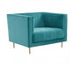 Otylia Green Armchair - Modern Home Interiors