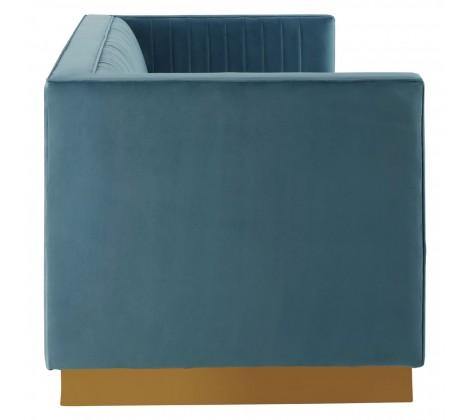 Opal 3 Seat Light Blue Sofa - Modern Home Interiors