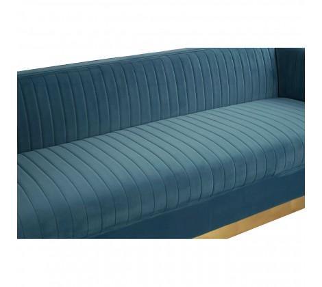 Opal 3 Seat Light Blue Sofa - Modern Home Interiors