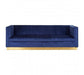 Opal 3 Seat Deep Blue Sofa - Modern Home Interiors