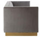 Opal 3 Seat Grey Sofa - Modern Home Interiors