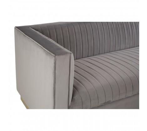 Opal 3 Seat Grey Sofa - Modern Home Interiors