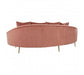 Osdin 4 Seat Salmon Pink Sofa - Modern Home Interiors