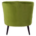 Grosvenor Green Velvet Accent Chair - Modern Home Interiors