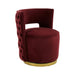 Bola Wine Velvet Chair - Modern Home Interiors