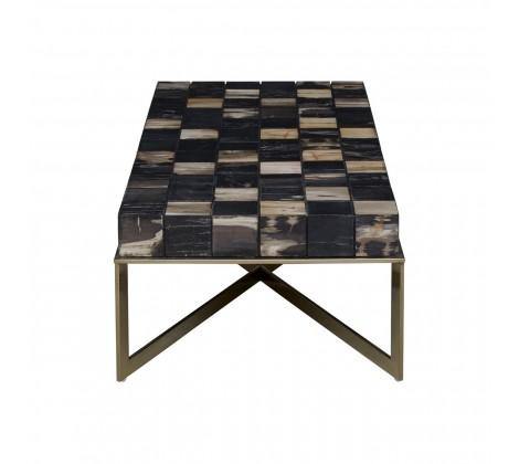 Relic Coffee Table With Brass Finish - Modern Home Interiors