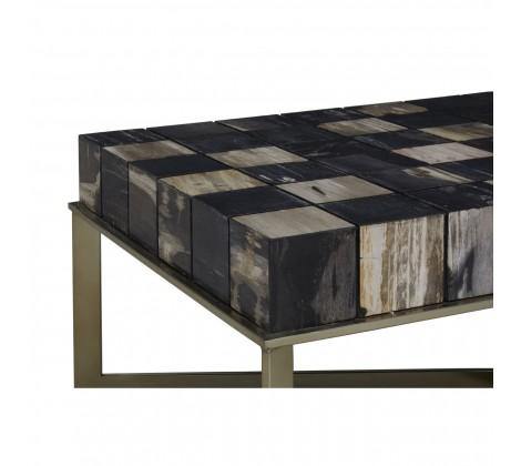 Relic Coffee Table With Brass Finish - Modern Home Interiors