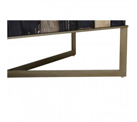 Relic Coffee Table With Brass Finish - Modern Home Interiors