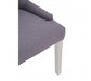 Richmond Grey Velvet Dining Chair - Modern Home Interiors