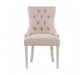 Richmond Natural Velvet Dining Chair - Modern Home Interiors