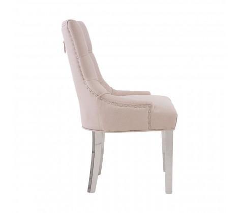 Richmond Natural Velvet Dining Chair - Modern Home Interiors