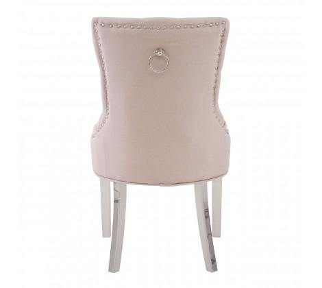 Richmond Natural Velvet Dining Chair - Modern Home Interiors