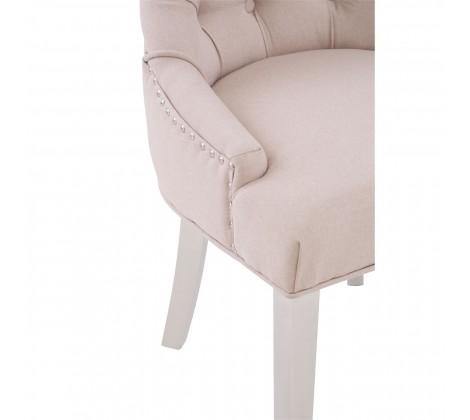 Richmond Natural Velvet Dining Chair - Modern Home Interiors