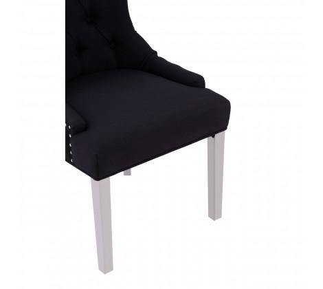 Richmond Black Velvet Dining Chair - Modern Home Interiors