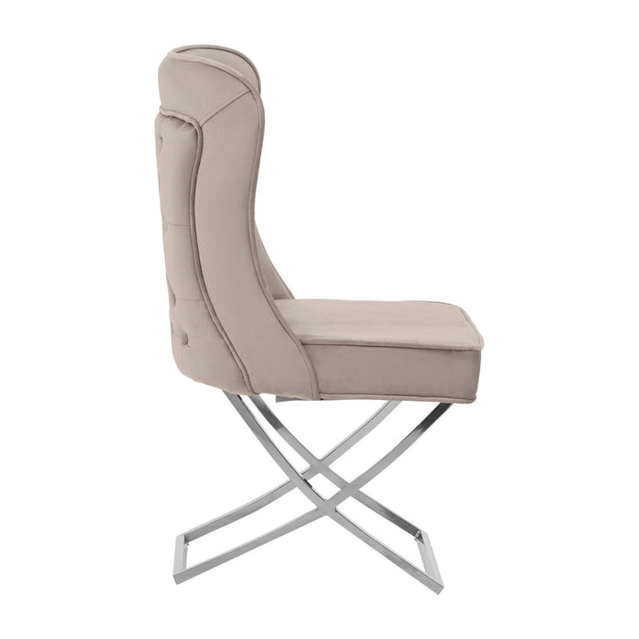 Bella Velvet Chair - All Colours / Gold or Silver Legs - Modern Home Interiors