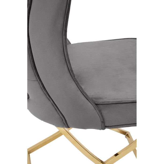 Bella Velvet Chair - All Colours / Gold or Silver Legs - Modern Home Interiors