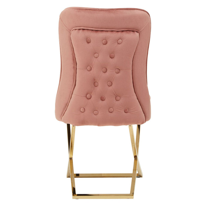 Bella Velvet Chair - All Colours / Gold or Silver Legs - Modern Home Interiors