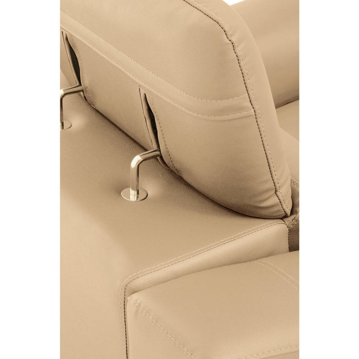 Leather Upholstered Thick Foam Armchair