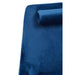 Modern Navy Velvet Armchair - Modern Home Interiors