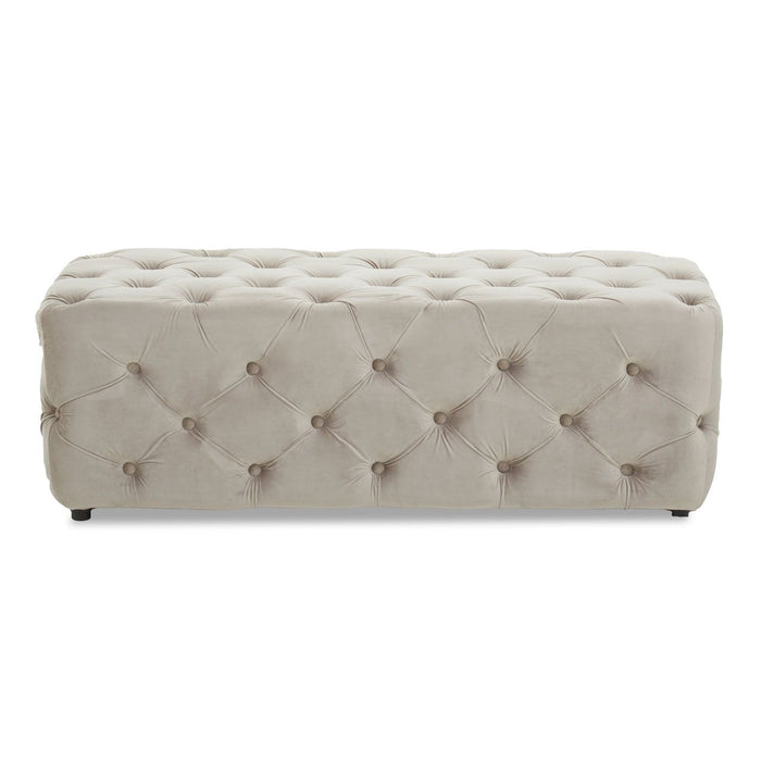 Tufted Velvet Bench