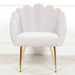 Deco Grey Velvet Accent/ Dining Chair with Gold Legs - Modern Home Interiors