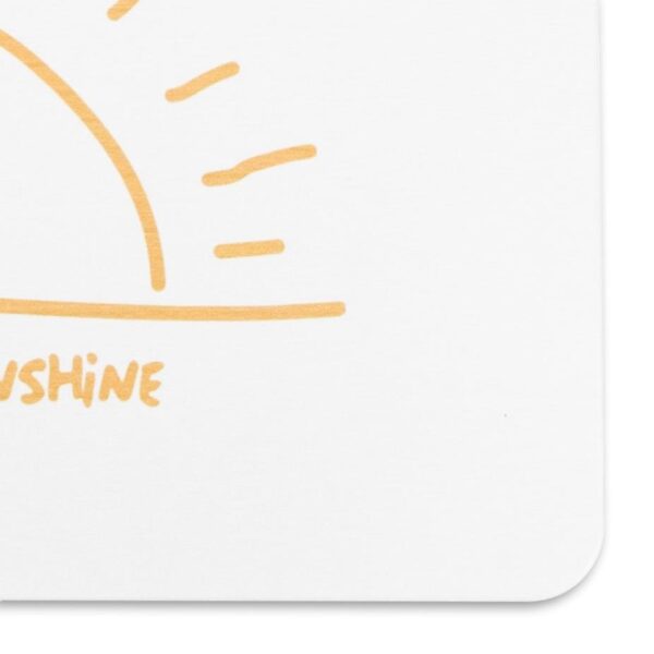 Artsy Mats You Are My Sunshine White Stone Non Slip Bath Mat - Touch Dry