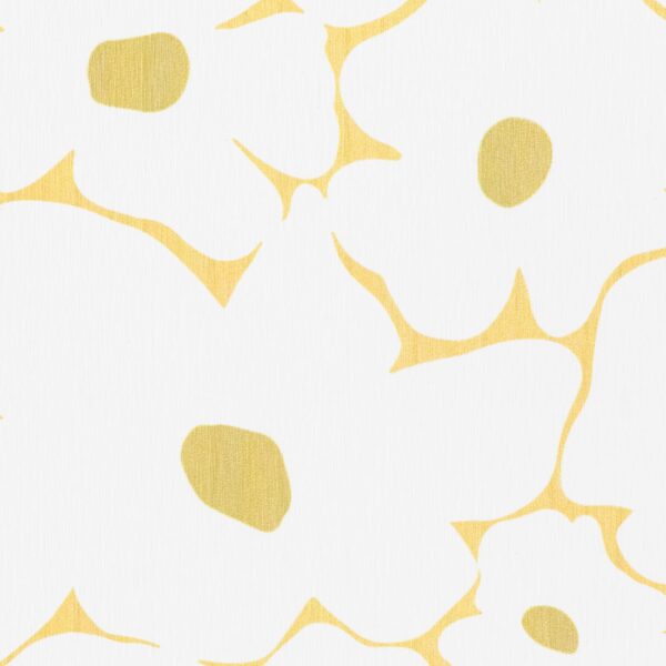 Artsy Mats Yellow Flower White Stone Non Slip Bath Mat - Touch Dry