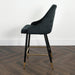 Chesterfield Button Back Gold Detail Velvet Kitchen Bar Stools (Set of 2) - Modern Home Interiors
