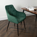 Chesterfield Button Velvet Dining Chair (Set of 2) - Modern Home Interiors