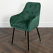 Chesterfield Button Velvet Dining Chair (Set of 2) - Modern Home Interiors