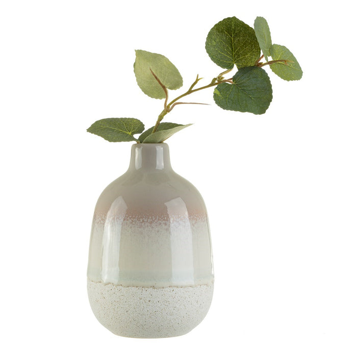 Mojave Glaze Vase - Grey
