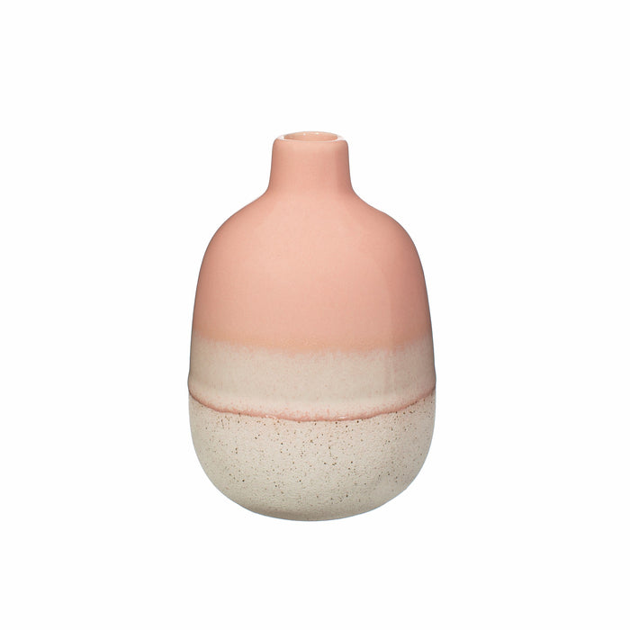 Mojave Glaze Vase - Pink