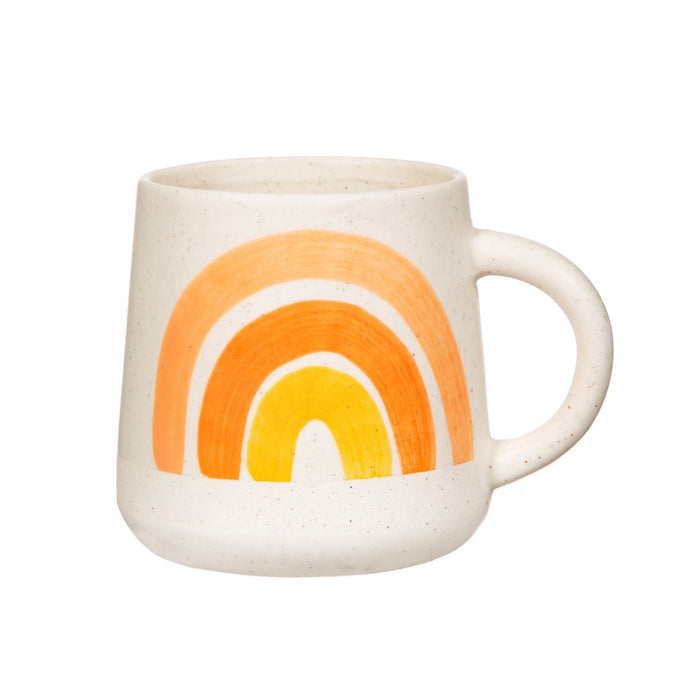 Rainbow Mug - Peach, Orange and Yellow