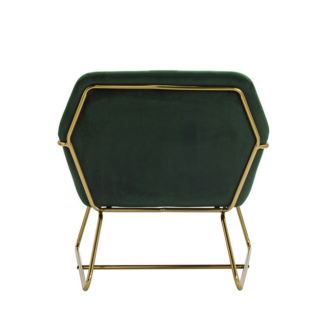 Charles Green Velvet Armchair