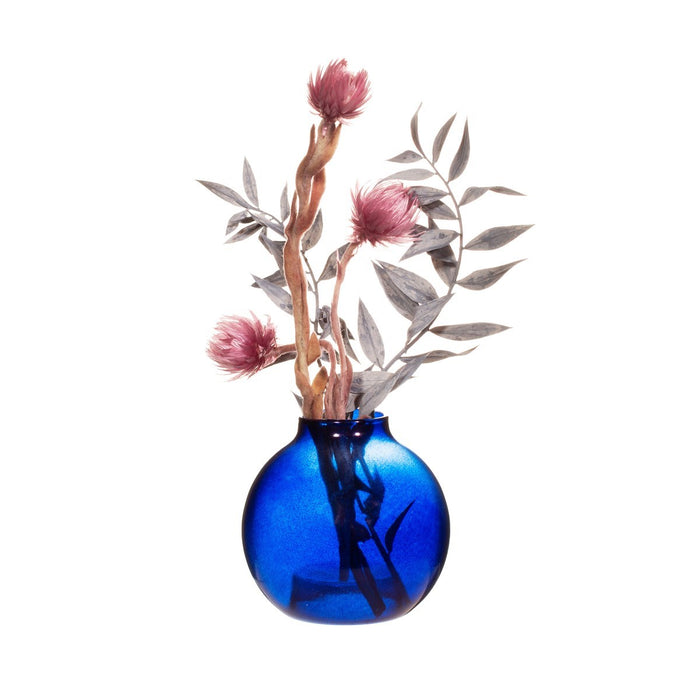 Blue Stacking Bubble Vase