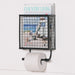 Black Wire Toilet Roll and Magazine Holder - Modern Home Interiors