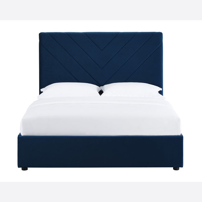 Islington Royal Blue Velvet Bed Frame