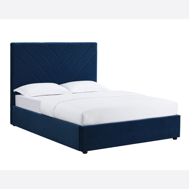 Islington Royal Blue Velvet Bed Frame